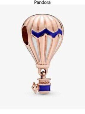 Pandora Blue Hot Air Balloon Travel Charm